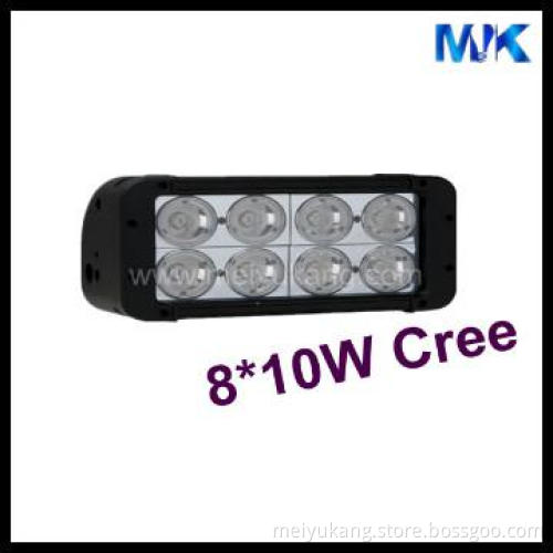 New Arrival 80w dual row cree off road light bar ip67 waterproof